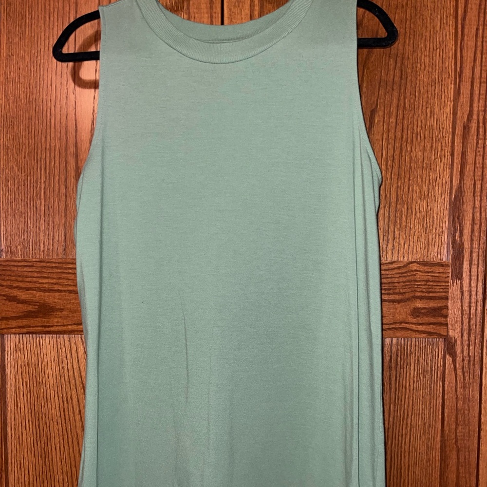 Green dress